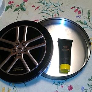 Ford Mustang Performance after shave & tin box collectible